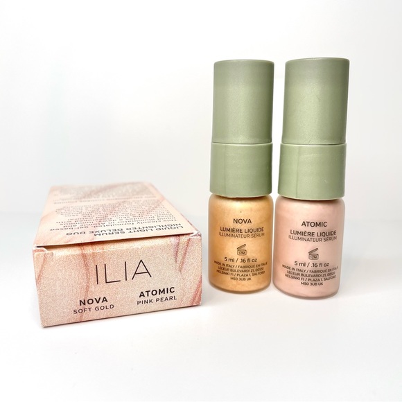 Ilia Liquid Light Serum Highlighter Duo Nova Atomic - Picture 7 of 9